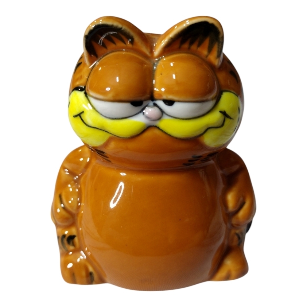 Vintage 1981 Enesco Garfield Toothpick‎ Holder